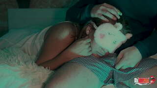 Som sa prebudil a moja nevlastná matka z jej VLASOM a vyvrcholenie do úst! 4k