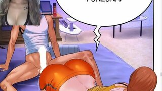 Kertomisen ja cachondeandome kanssa anime Mi tia LUKU 8