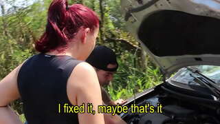 Анальный секс ашық ауада